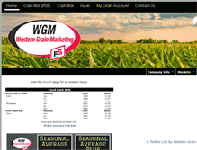 Tablet Screenshot of home.westerngrainmarketing.com